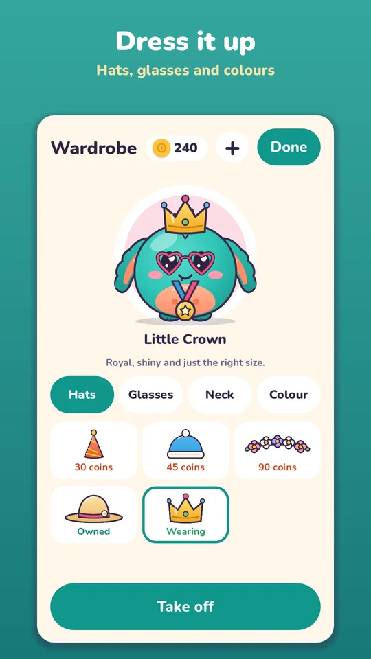 Dress up your pet in the closet